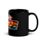 Joe Eddie Radio Black Glossy Mug