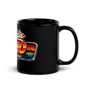 Joe Eddie Radio Black Glossy Mug
