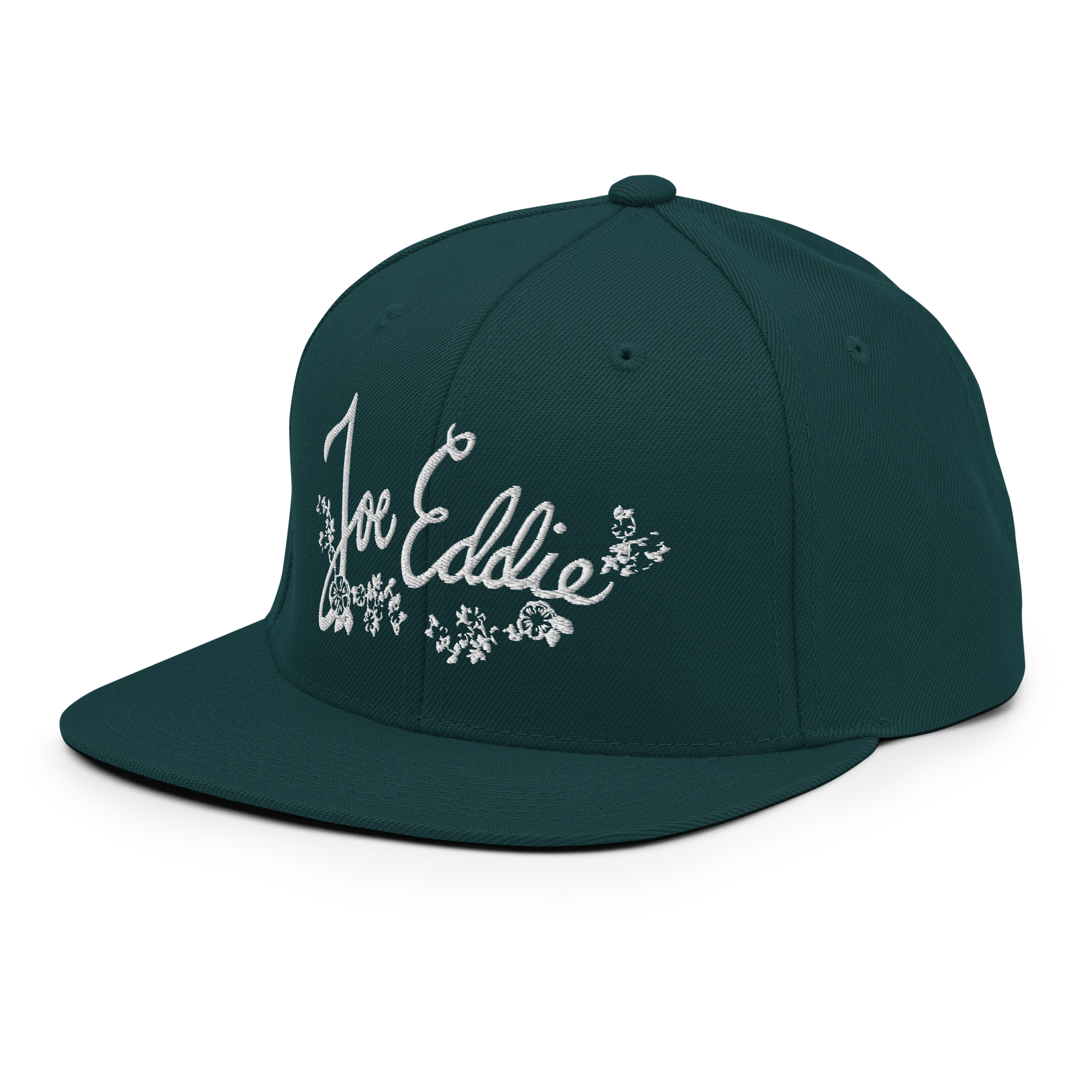 Joe Eddie Classic Logo Snapback Hat - Image 6