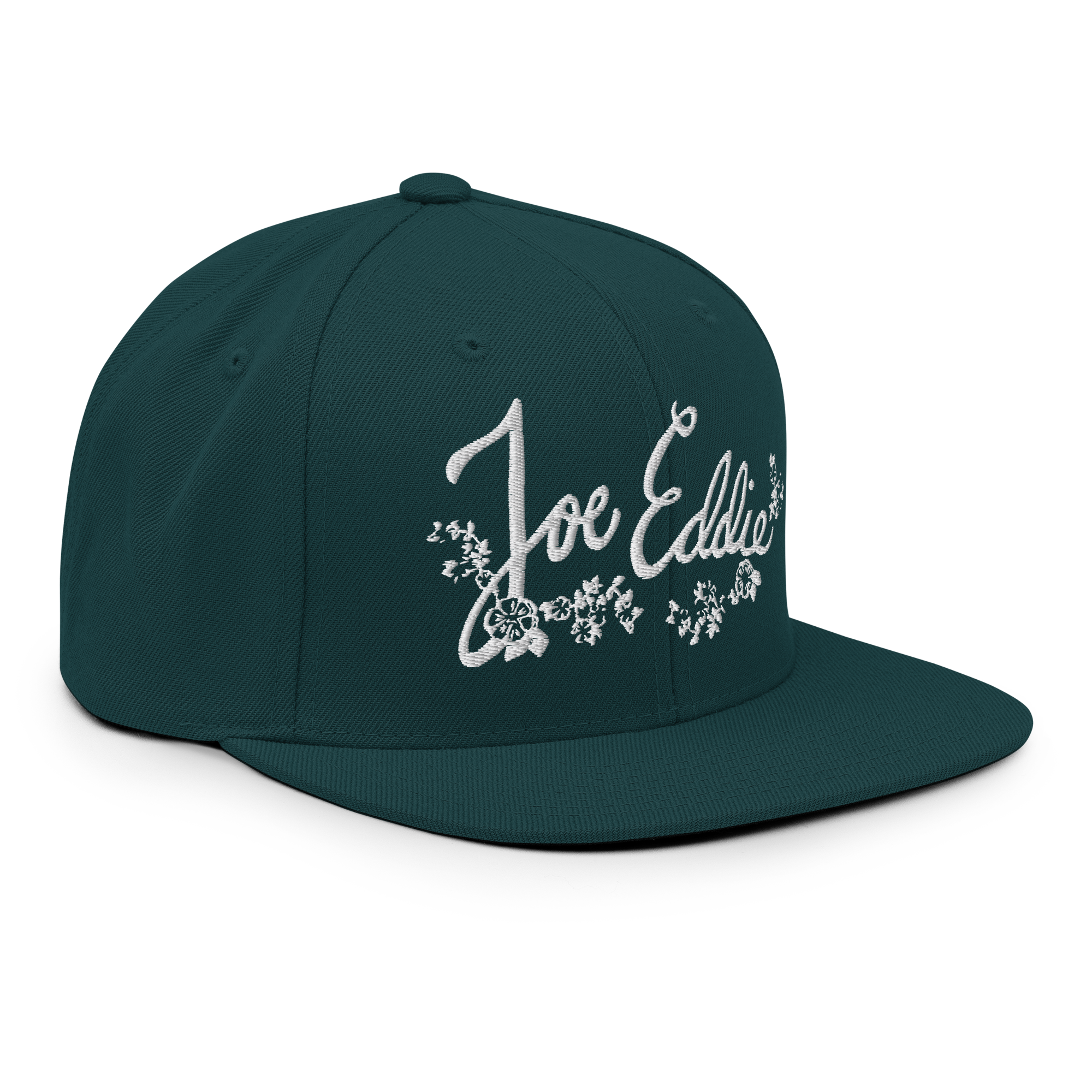 Joe Eddie Classic Logo Snapback Hat - Image 5