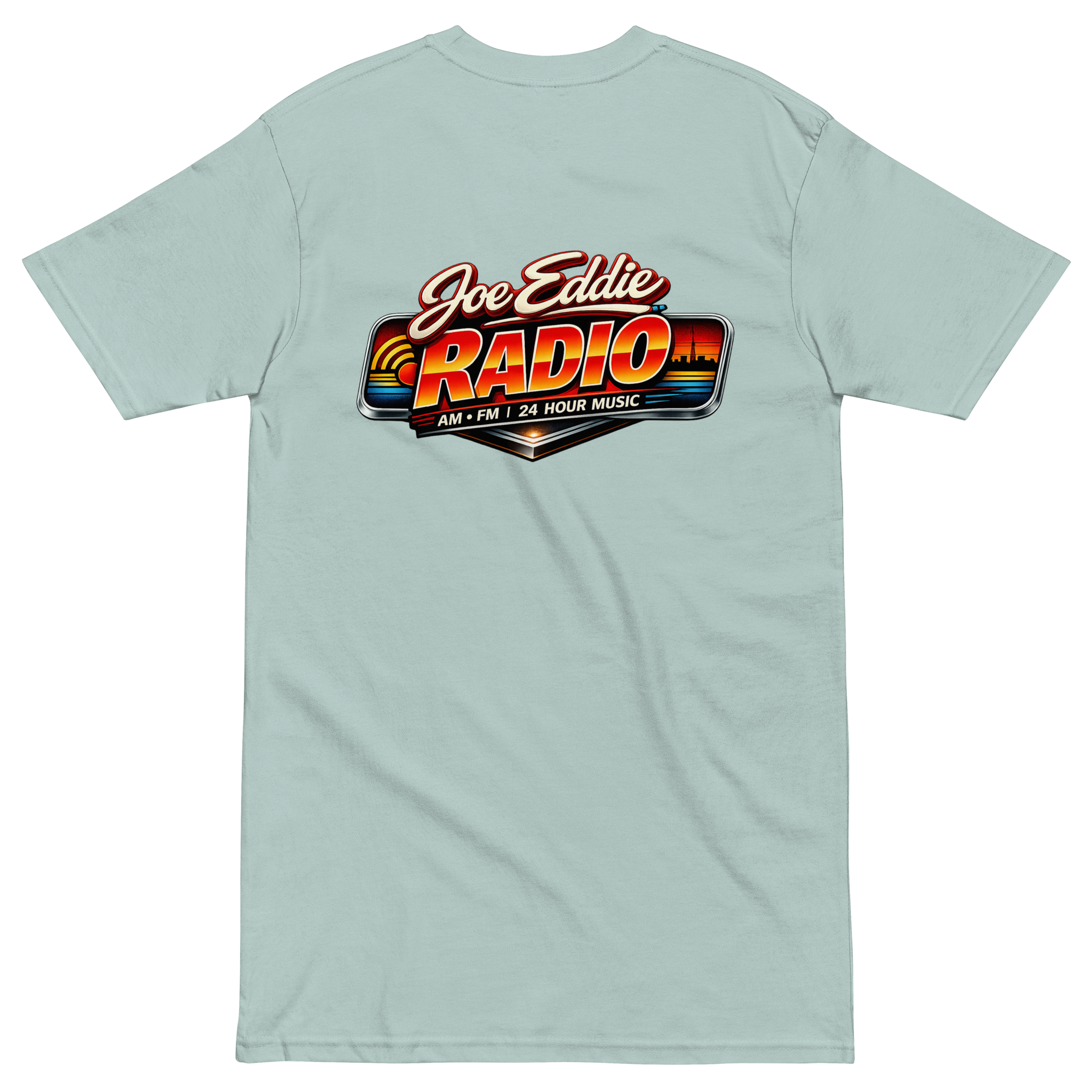 Joe Eddie Radio Men’s Premium Heavyweight Tee - Image 10