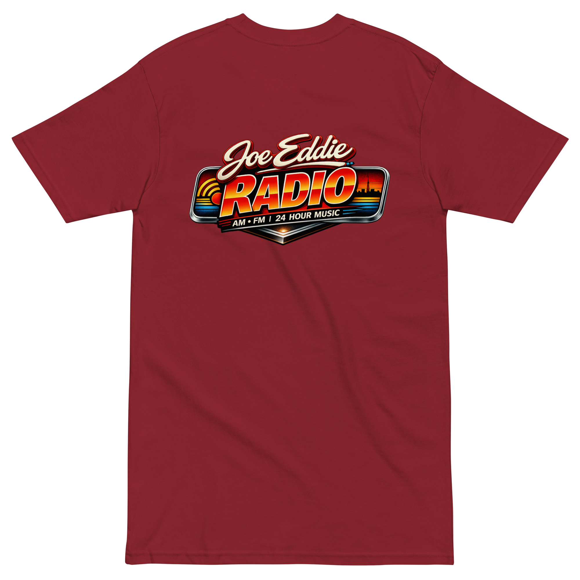 Joe Eddie Radio Men’s Premium Heavyweight Tee - Image 6
