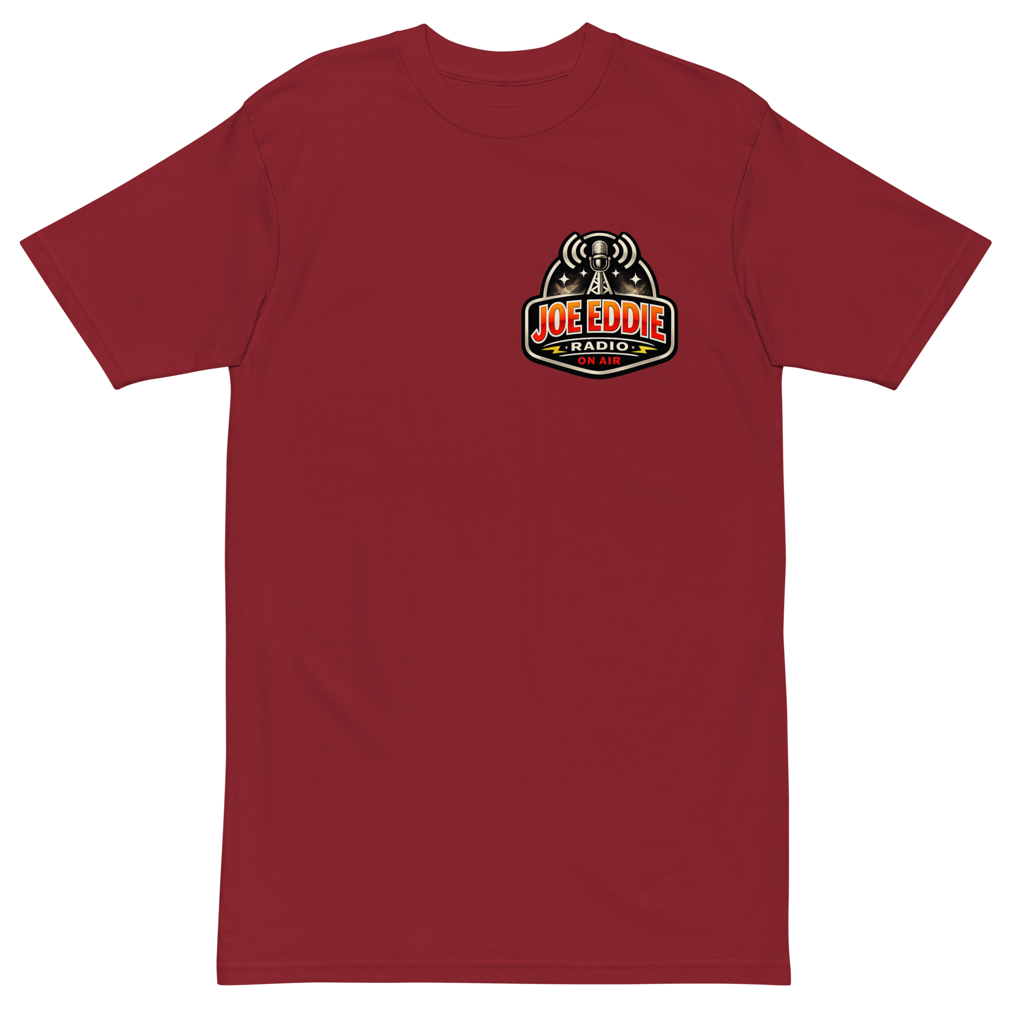 Joe Eddie Radio Men’s Premium Heavyweight Tee - Image 5