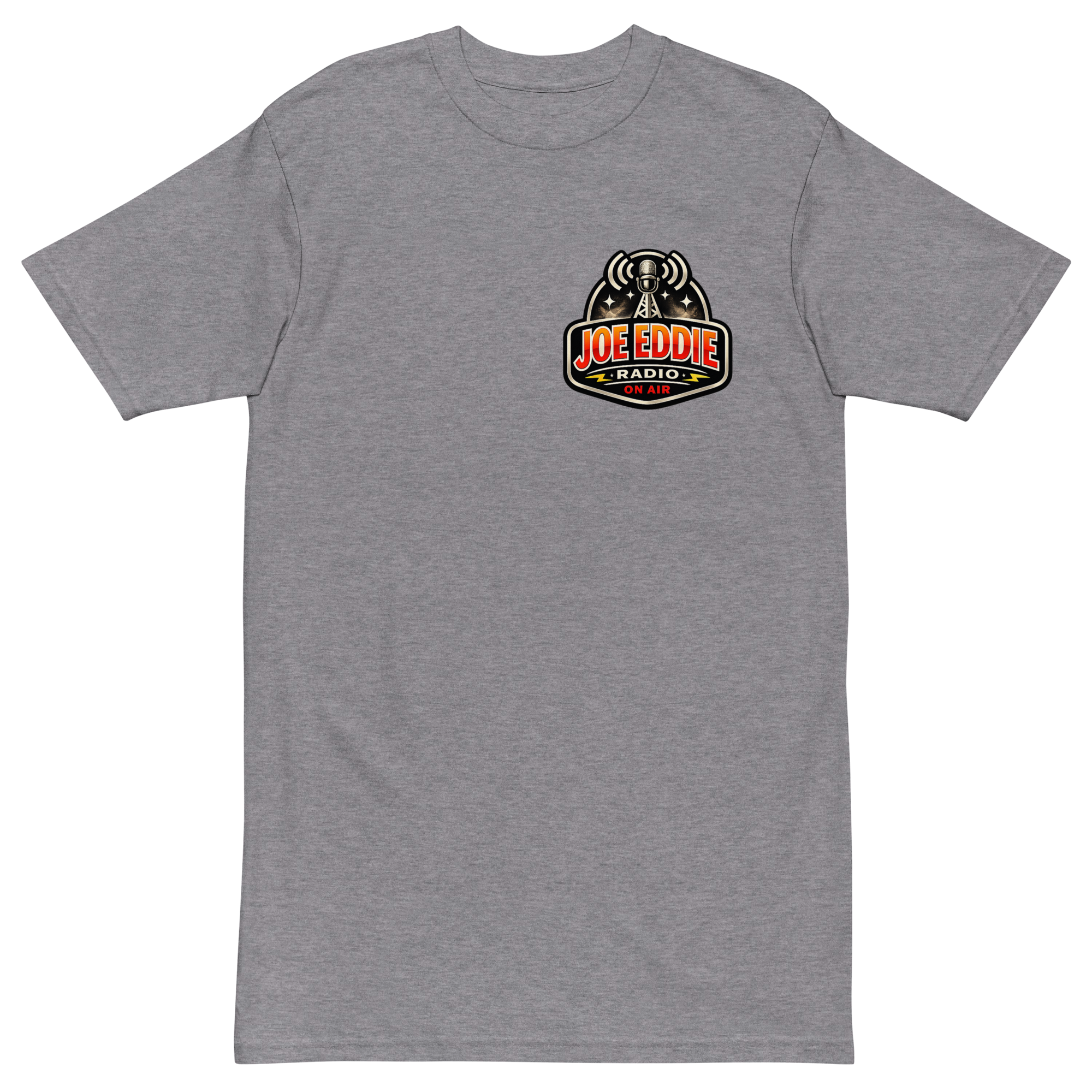 Joe Eddie Radio Men’s Premium Heavyweight Tee - Image 7