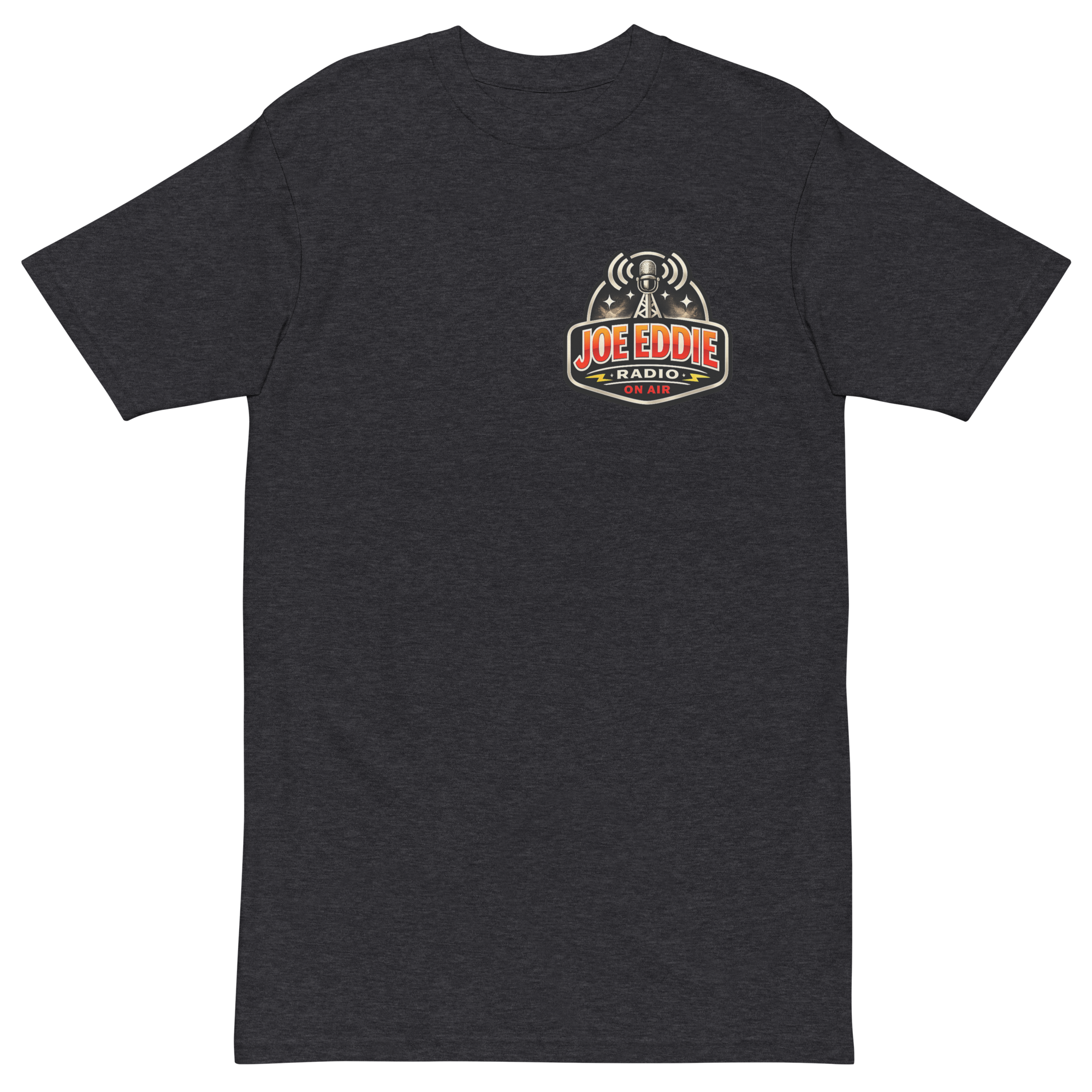 Joe Eddie Radio Men’s Premium Heavyweight Tee - Image 3