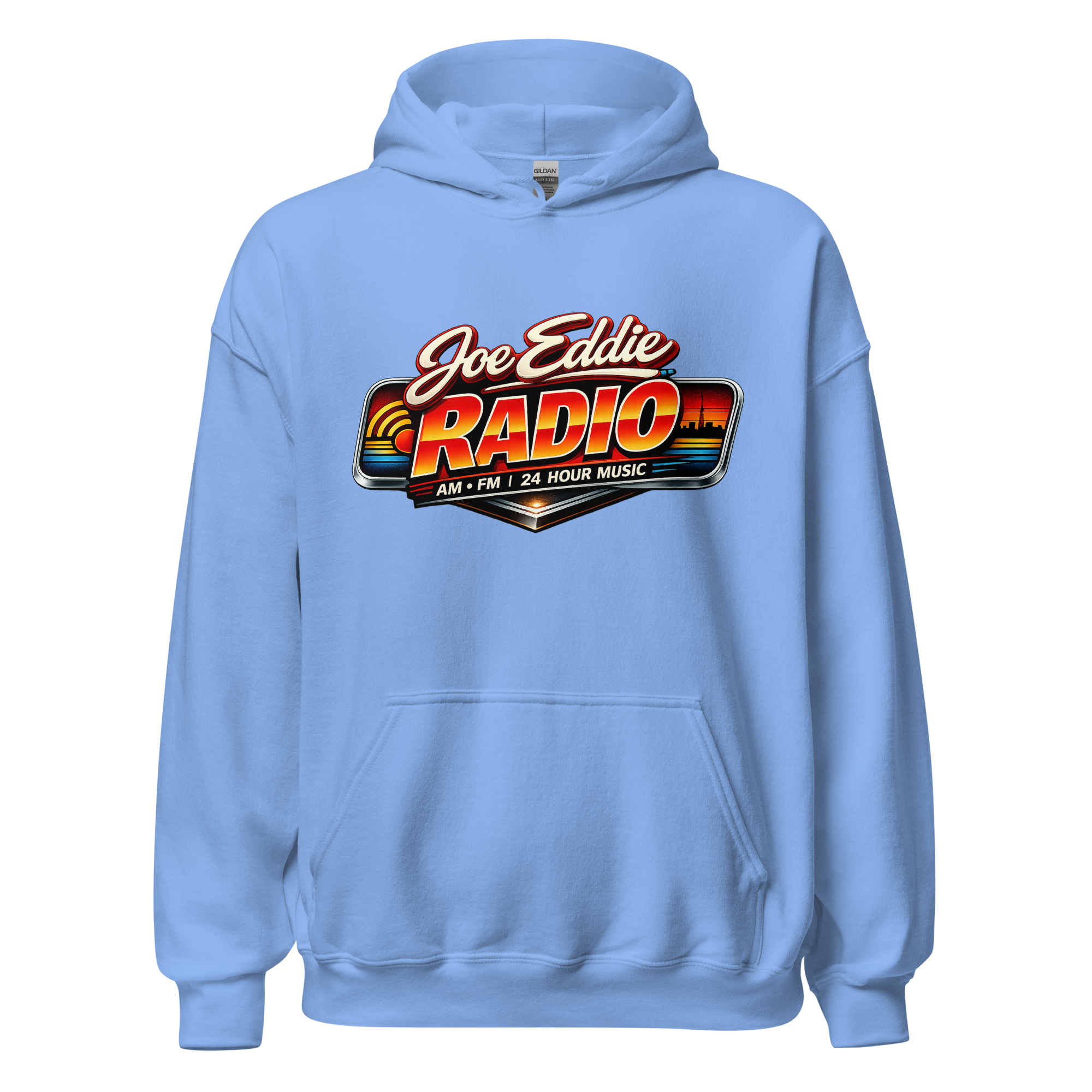 Joe Eddie Radio Unisex Heavy Blend Hoodie | Gildan 18500 - Image 2