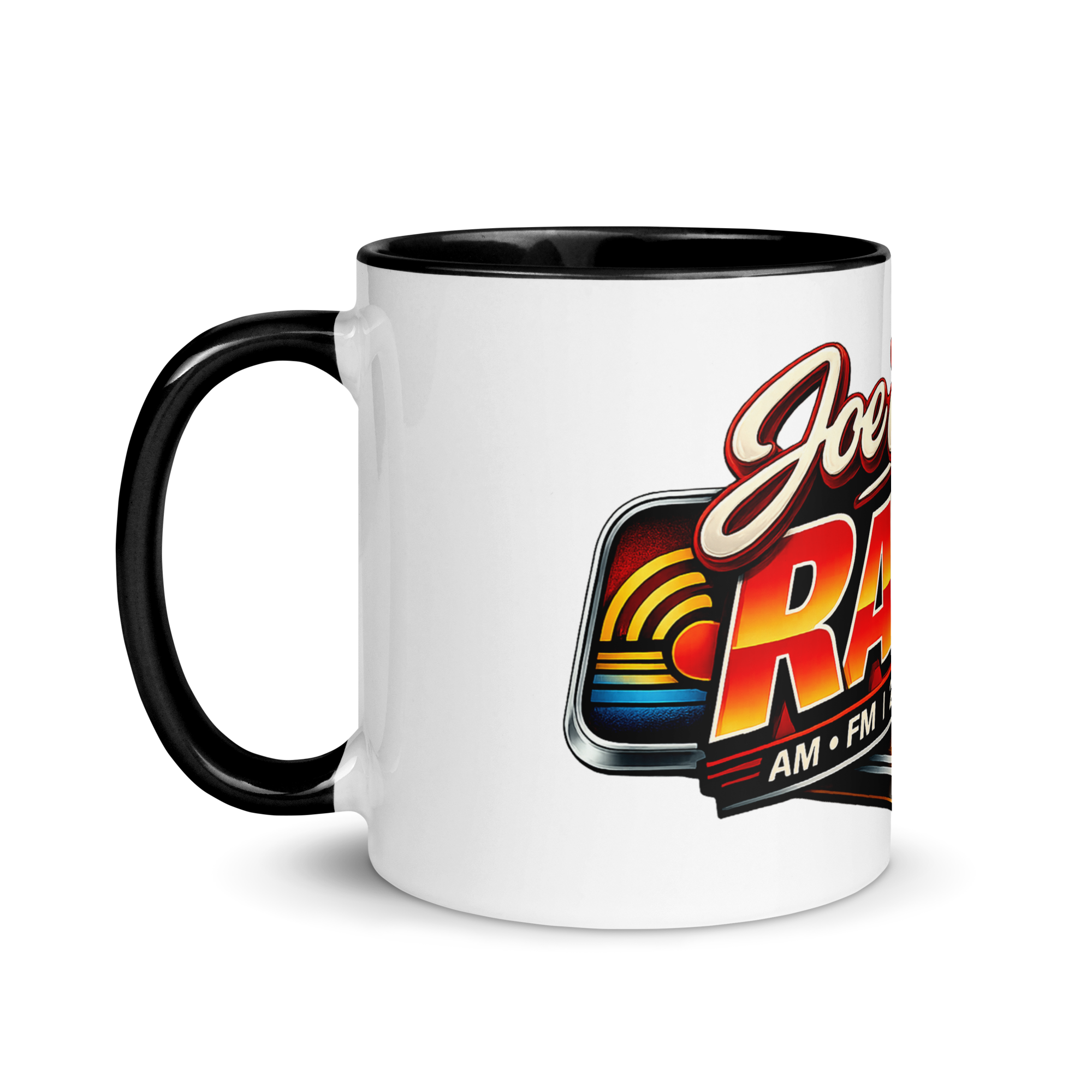 Joe Eddie Radio Mug with Color Inside - Image 4