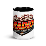 Joe Eddie Radio Mug with Color Inside