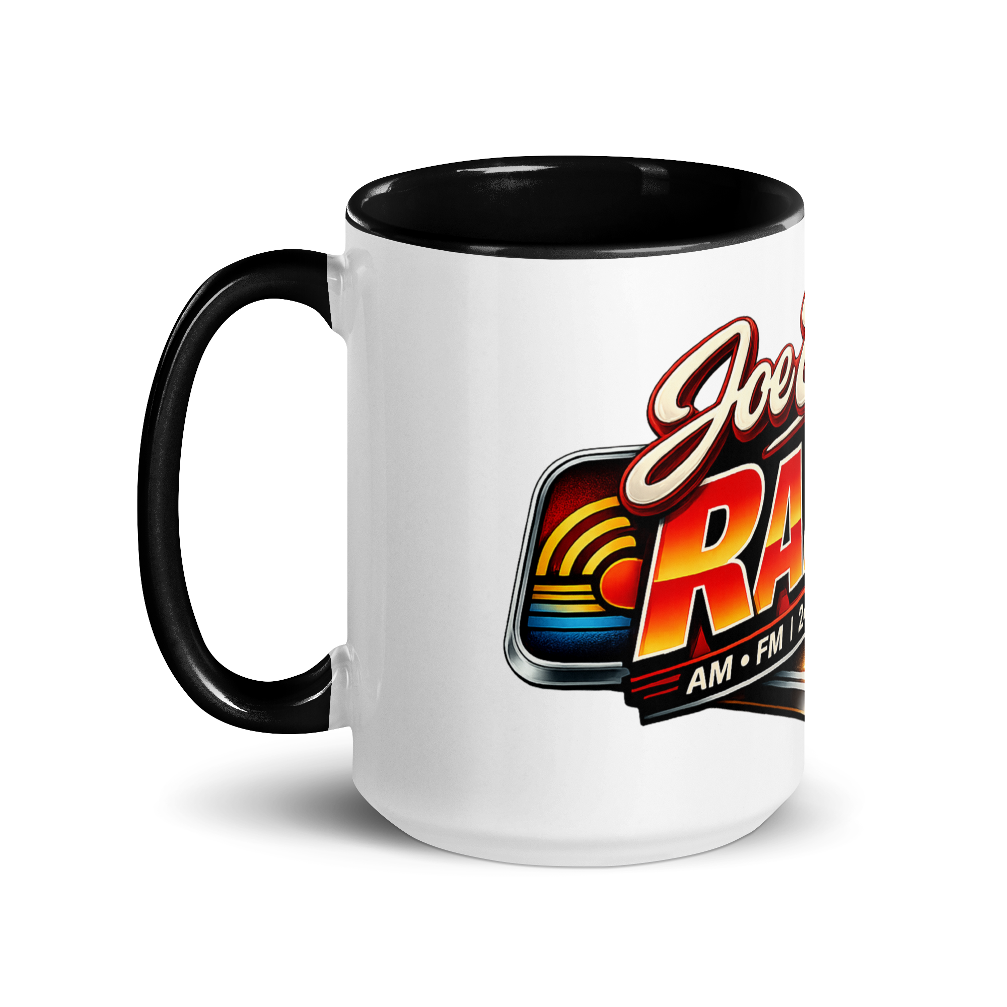 Joe Eddie Radio Mug with Color Inside - Image 6