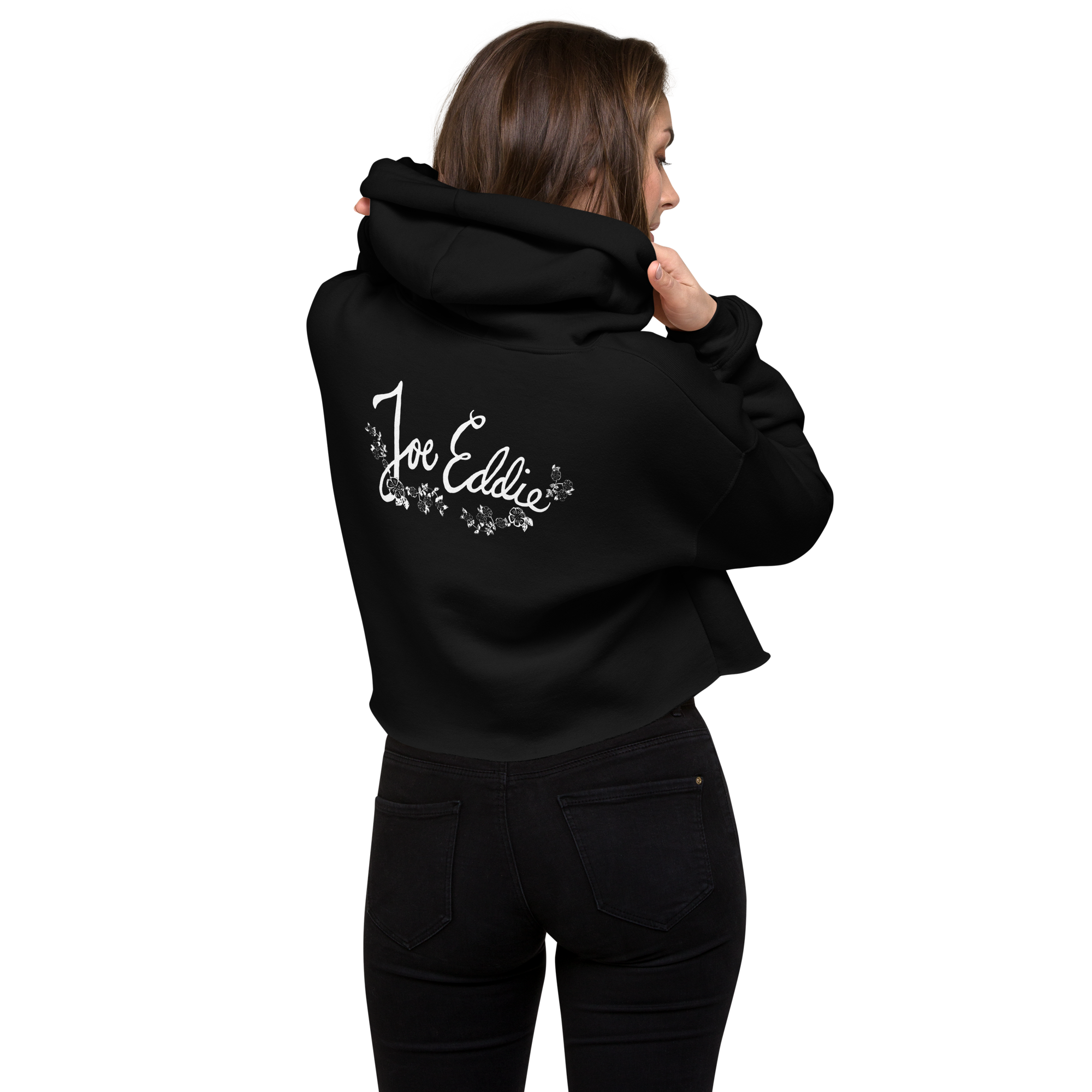 Joe Eddie Women's Classic Logo Crop Hoodie - Image 16