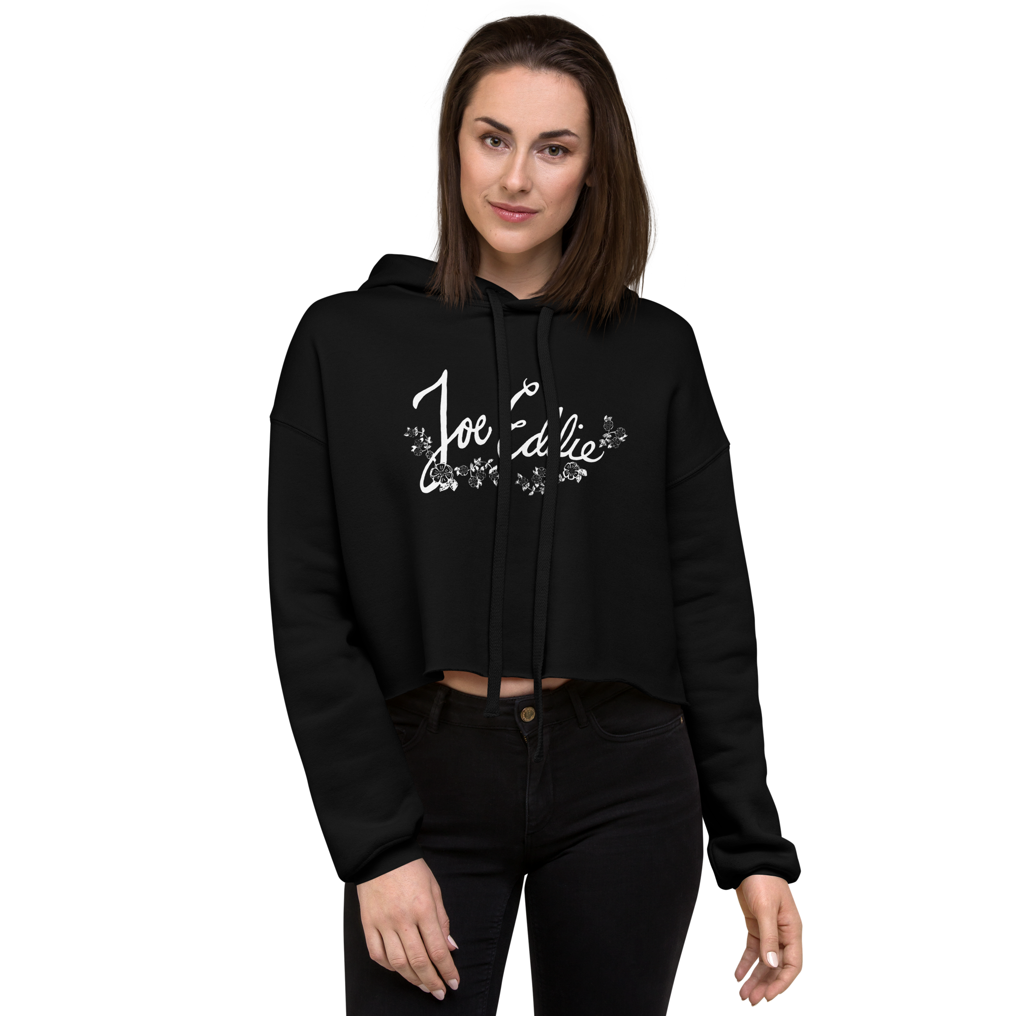 Joe Eddie Women's Classic Logo Crop Hoodie - Image 14