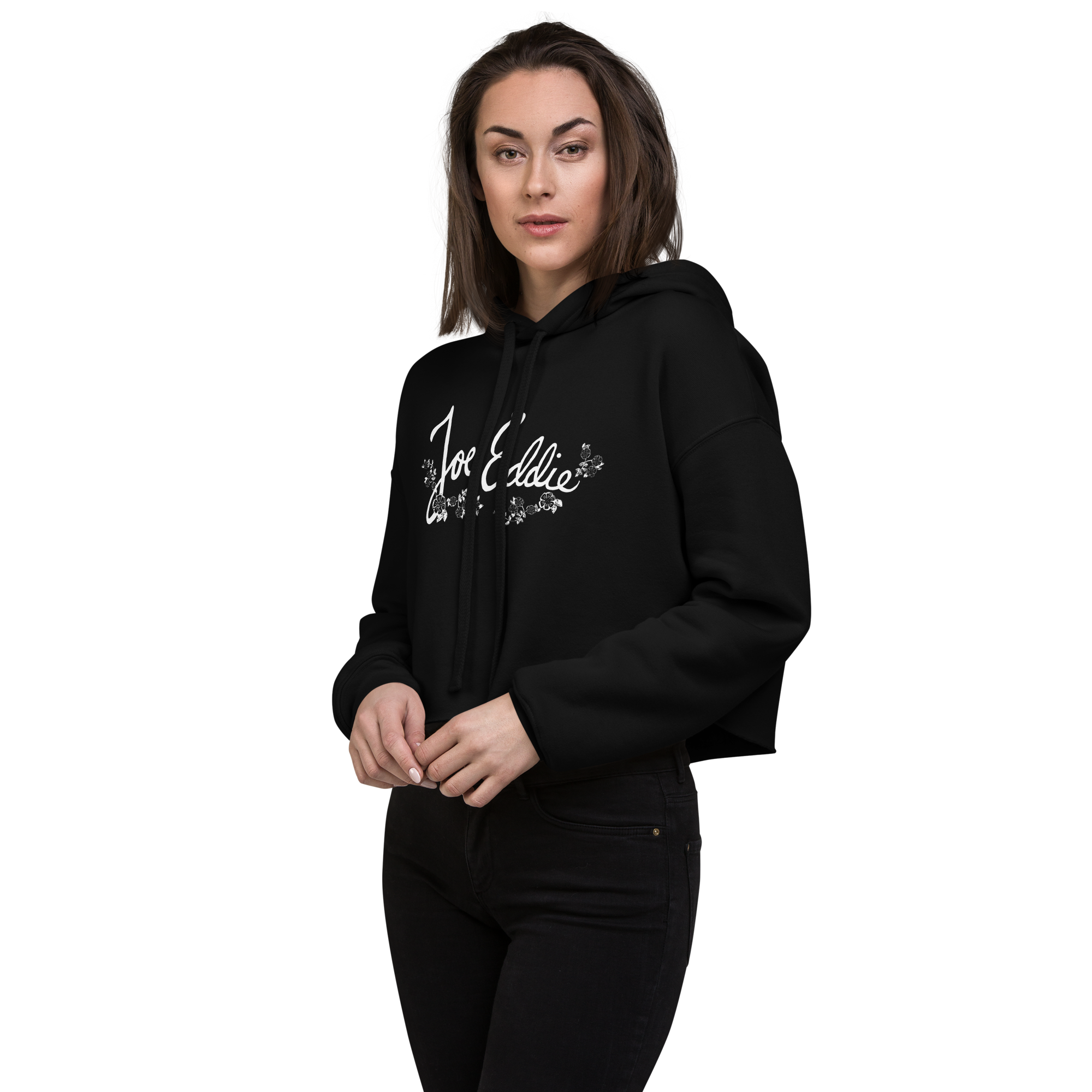 Joe Eddie Women's Classic Logo Crop Hoodie - Image 19