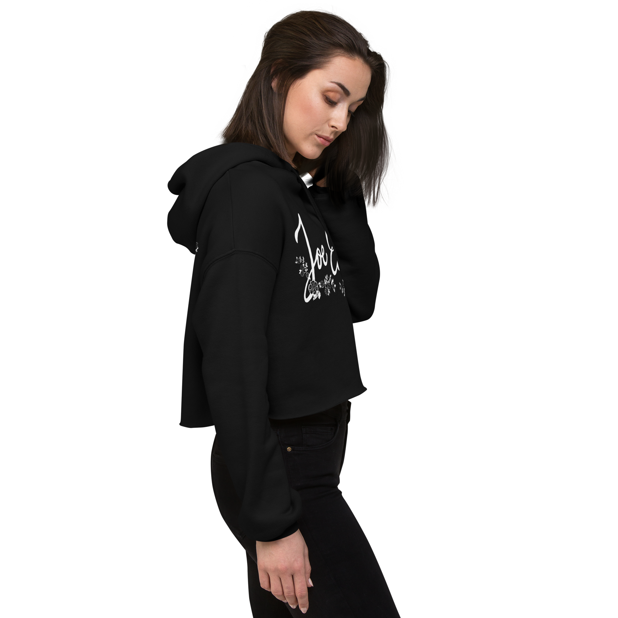 Joe Eddie Women's Classic Logo Crop Hoodie - Image 22