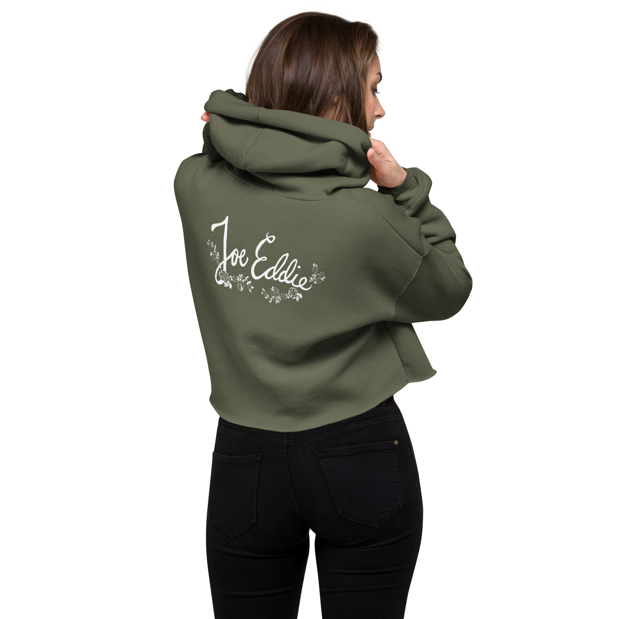Joe Eddie Women's Classic Logo Crop Hoodie - Image 17