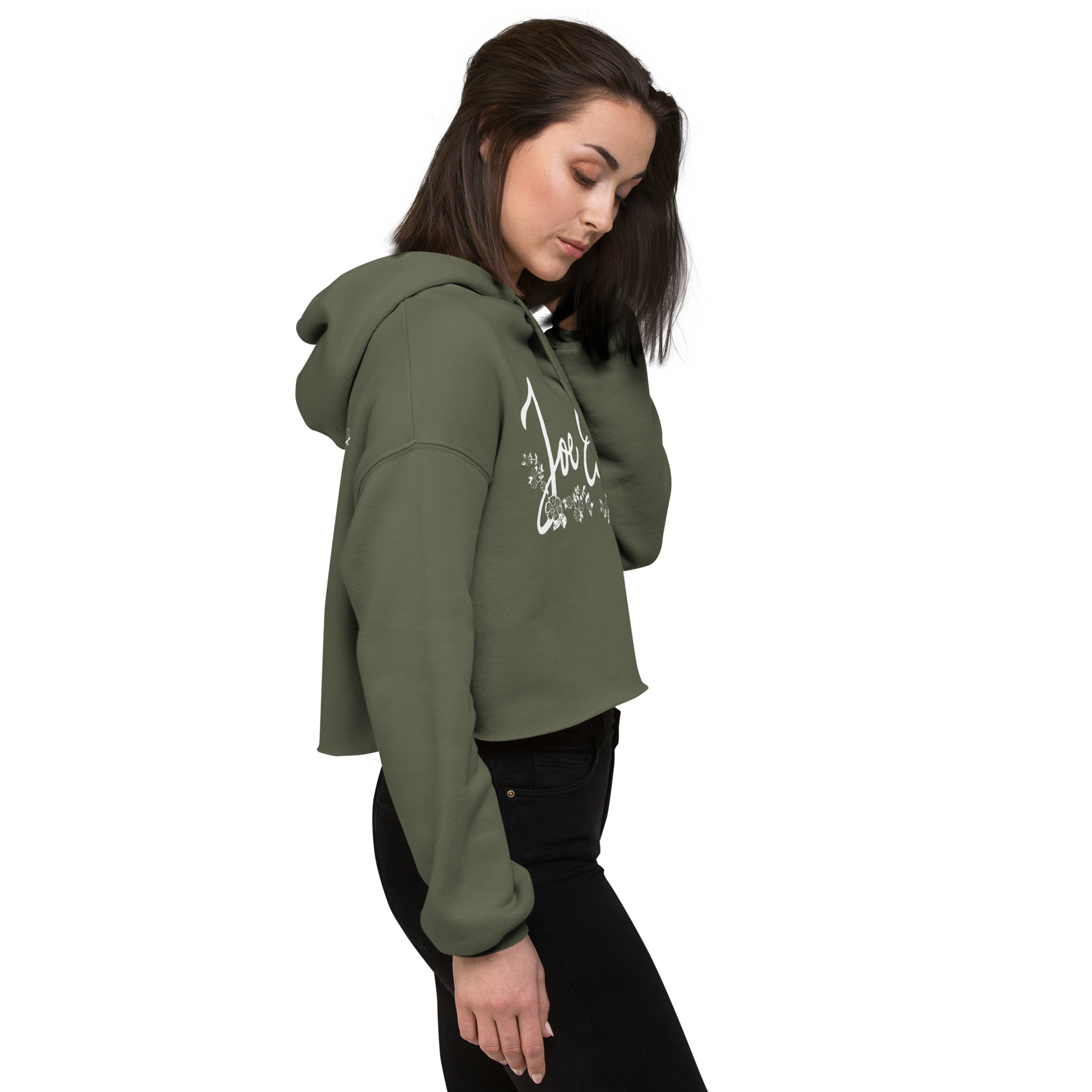 Joe Eddie Women's Classic Logo Crop Hoodie - Image 23