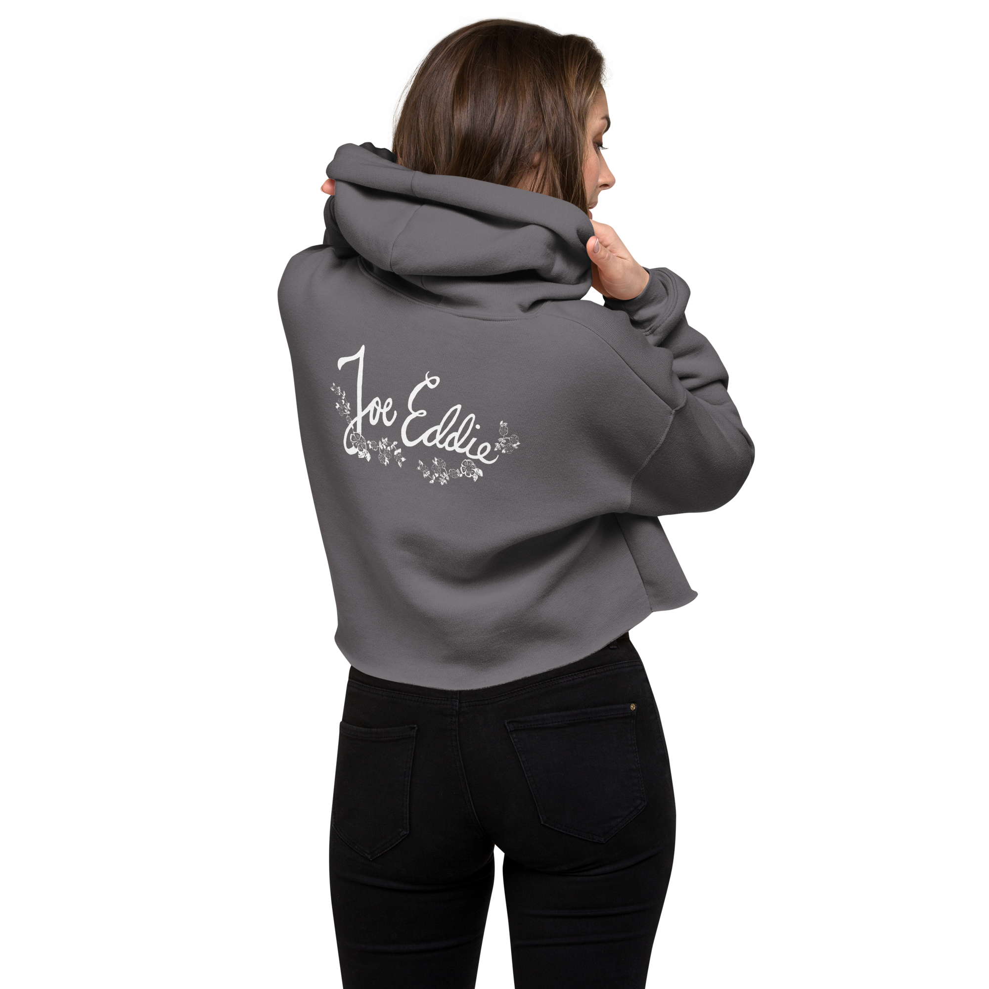 Joe Eddie Women's Classic Logo Crop Hoodie - Image 18
