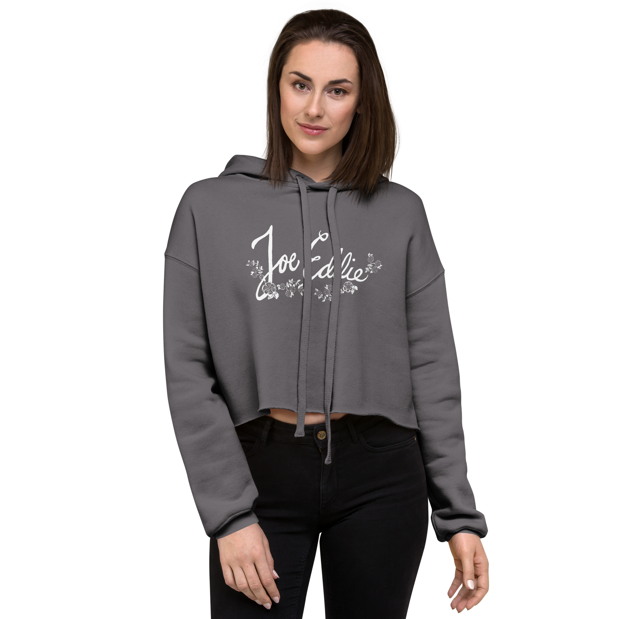 Joe Eddie Women's Classic Logo Crop Hoodie - Image 15