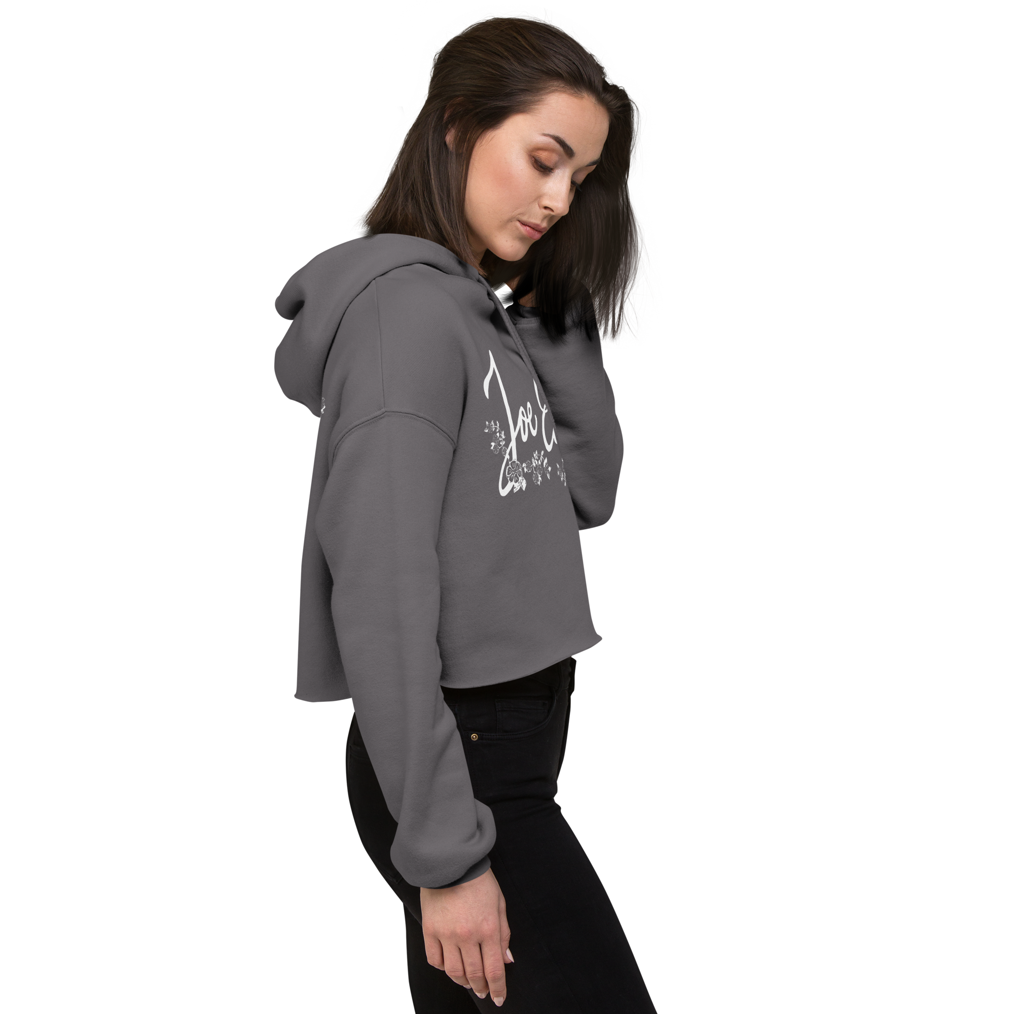 Joe Eddie Women's Classic Logo Crop Hoodie - Image 24